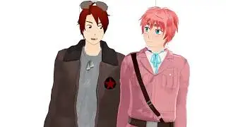 gimme that butt 2p usuk [mmd]
