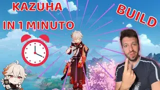 GENSHIN IMPACT - 🌪️ KAZUHA IN 1 MINUTO 🕐
