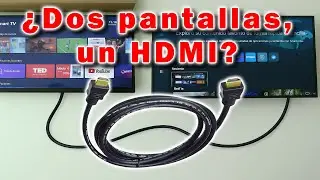 ¿Qué pasa al conectar dos televisores con un cable HDMI?