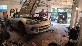 Removing engine from my 2005 Dodge Viper Twin Turbo