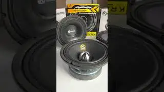 #Shorts Krack Audio cuenta con diversos modelos de Medios Bajos y Medios Rangos de 8 pulgadas.
