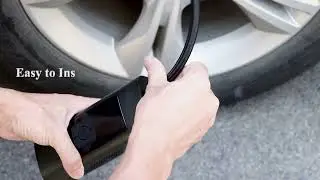 Tyre Inflator Cordless Rechargeable,CENXINY 6000mAh Battery Motocycle 150 PSI Electric Bike Pump