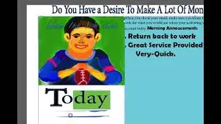 Today, Do You Have a Desire to Make a Lot of Money?