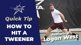 USPTA Quick Tip -- Hitting a Tweener