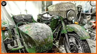 USSR Heavy GIANT MOTO RESTORATION #restoration #toolrestoration #antiquerestoration