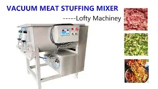 Ground Beef Filling Mixer Machine-----Motorized Meat Mixer #meat #dumpling  #cooking