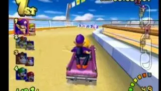 Mario Kart Double Dash - Wario & Waluigi - Flower Cup 100cc