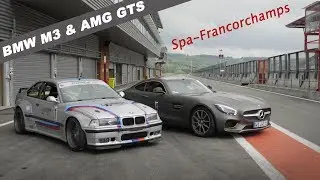 BMW M3 Rocket Bunny & AMG GTS - Spa Francorchamps Trackday