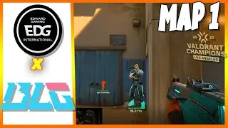 BLG vs EDG Highlights Map1 - Valorant Champions 2023