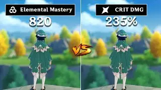 EM Vs CRIT Venti !! Who is the BEST?? [Genshin Impact]