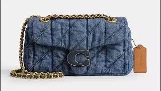 Quilted Coach Tabby 20