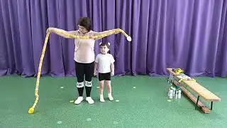 Физкультурное занятие для малышей с нетрадиционным оборудованием