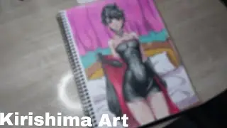 Drawing Sarada Pos Time-skip ( Boruto ) KIRISHIMA ART