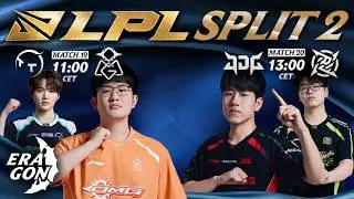 LPL ENGLISH LIVE | TT vs OMG | NIP vs JDG | 리그 오브 레전드 프로리그