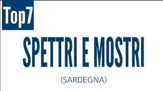 Spettri e mostri spaventosi (Sardegna)