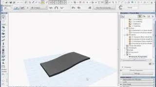 archiCAD 15 tutorial waved roof RPortierProductions