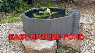 EASY No Dig Nature Pond! Full Build.