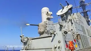 USS Sterett (DDG 104) Conducts Live Fire Exercise