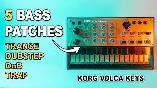 5 Killer Bass Patches on the Korg Volca Keyes (Trance, Dubstep, DnB, Acid, Trap)