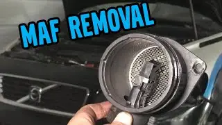 Volvo C30, T5 Mass Air Flow Sensor Housing Removal