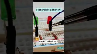 Fingerprint scanner controlled by ChatGPT with arduino #arduino #iot #diy #raspberrypi #hack #tech