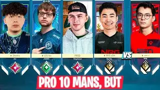 Pro 10 Mans, but Only 3 Pros! s0m, PROD, LEV Tex, Shanks vs SEN Zekken, mooda & other... | VALORANT