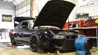 KidFab 500+whp 1JZ S13 Haltech Tuned @ Sound Performance