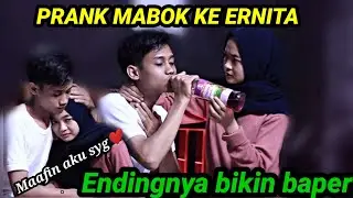 PRANK PURA-PURA MABOK DEPAN PACAR,ENDINGNYA BIKIN BAPER..