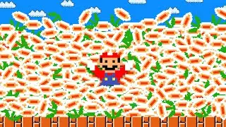 Super Mario Bros. but Mario have 1 BILLION Fire Flowers
