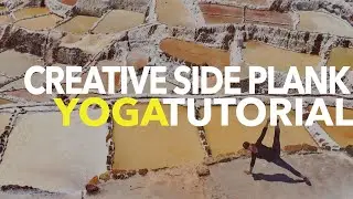 Free Tutorial Creative side plank variation and alignment using a yoga wheel