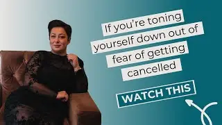 If you’re toning yourself down out of fear of getting cancelled, Watch this!