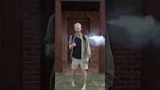Smoke machine backpack invention for Mystery Box