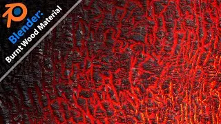 Blender: Burnt Wood Blend Material
