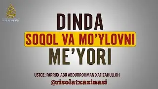 Soqol va Mo'ylovni me'yori