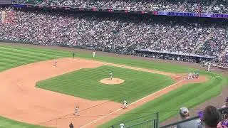 Great Play By Mets’ Luis Guillorme on Brian Serven Ground Out