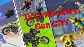 Me and my friends made a city in 1v1 with every gun!