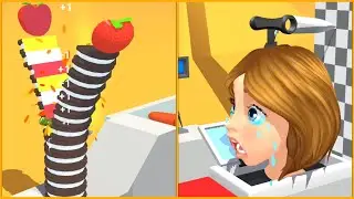SLICE IT ALL-😻👩‍❤️‍👨🔪🔥 Satisfying And Relaxing ASMR Sound Gameplay. #stmkgaming  #gaming