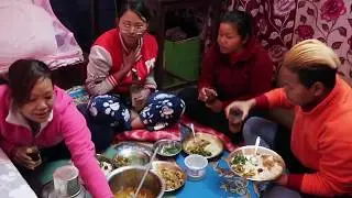 Group mukbang with oldies friends | Nepali mukbang 2020