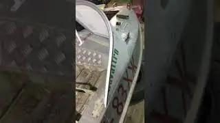 Ремонт лодки ОбьМ