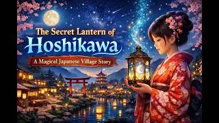 The Wise Secret Lantern of Hoshikawa - A Magical Japanese Village Story | Japanese Novel Stories🌙🏮✨