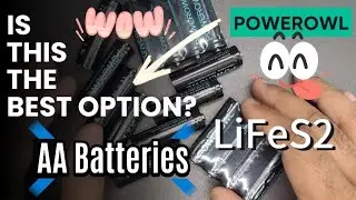 Unboxing POWEROWL ⚡High Capacity AA Batteries 🔥#LiFeS2 #unboxing #trending #tech #viral #batterytech