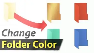 How to change folder colours