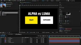 What is the difference between Alpha Matte and Luma Matte in After Effects?