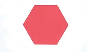 Easy way to make HEXAGON from a square paper. Origami Hexagon