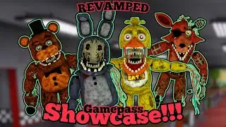 REVAMPED Withered Animatronics Gamepass Showcase!!! | Fredbear's Mega Roleplay | Roblox