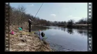 рыбалка, плотва , красноперка, карась на маховую удочку
