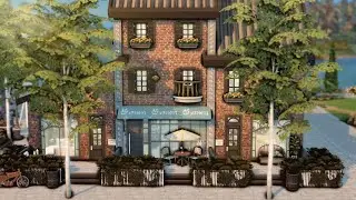 3 APARTMENTS AND A RESTAURANT • NO CC • Sims 4 • Speedbuild