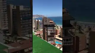 Тут мы жили в Бенидорме.