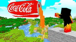 Quem Inundou a Vila de Lava no Minecraft???????