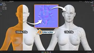 How to bake Normal Maps in Blender